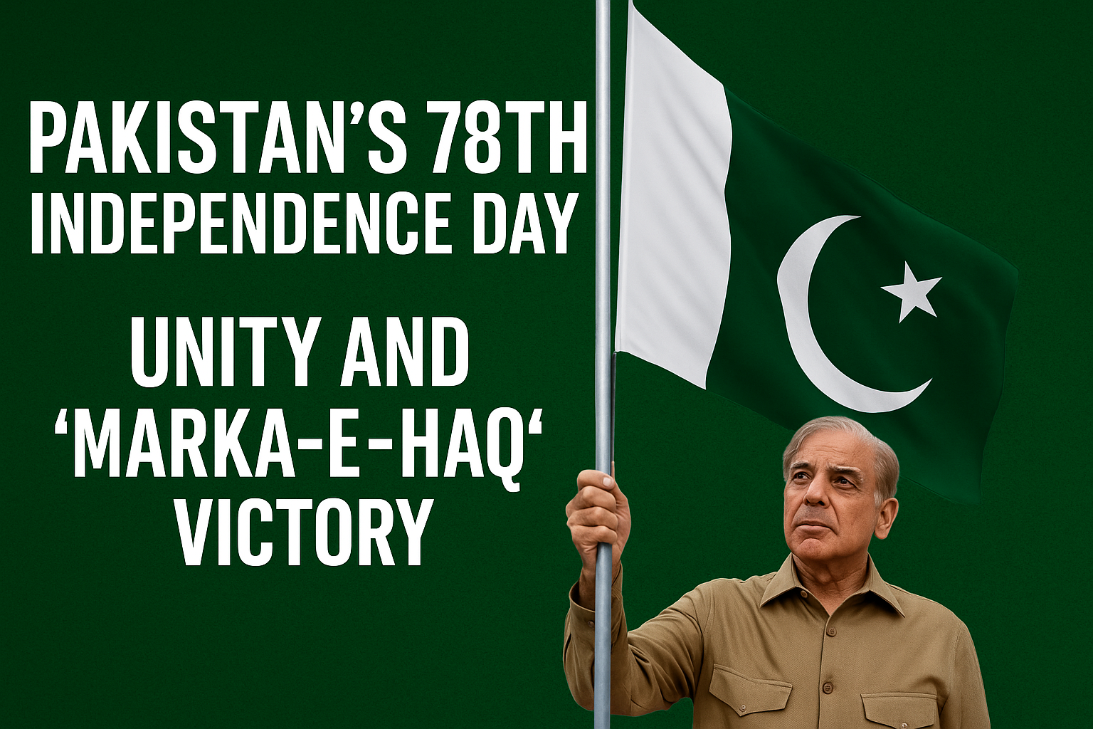 Pakistan’s 78th Independence Day: Unity & Marka-e-Haq Victory