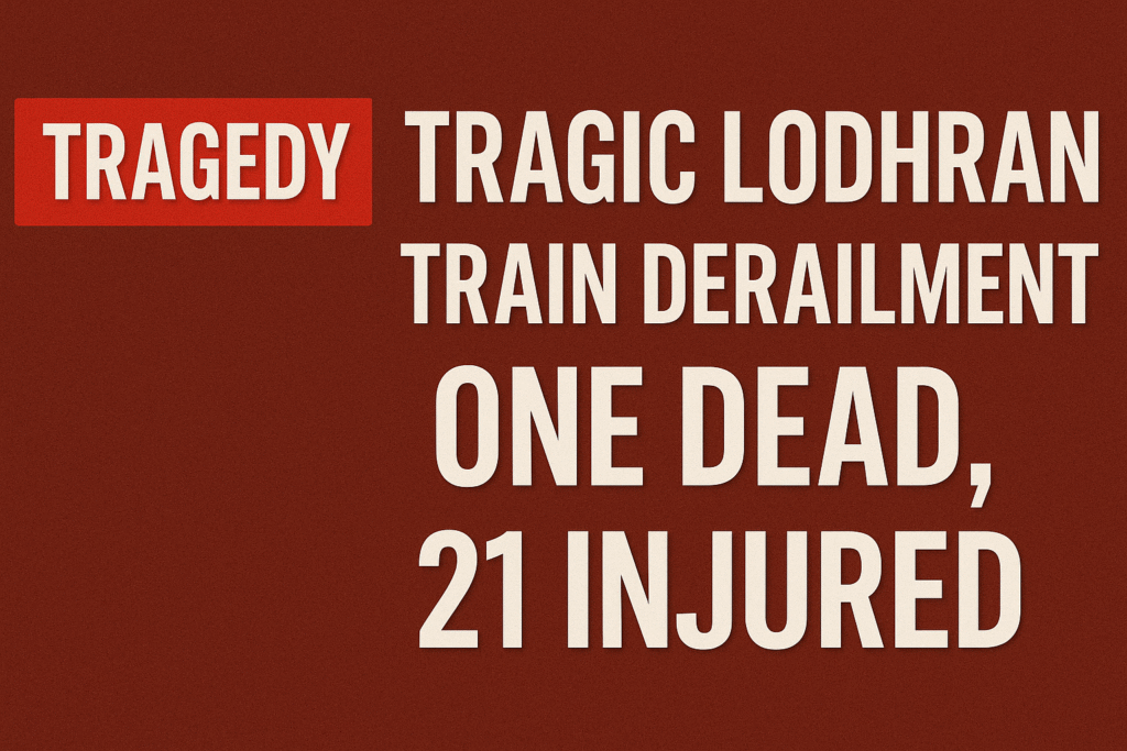 Lodhran train derailment