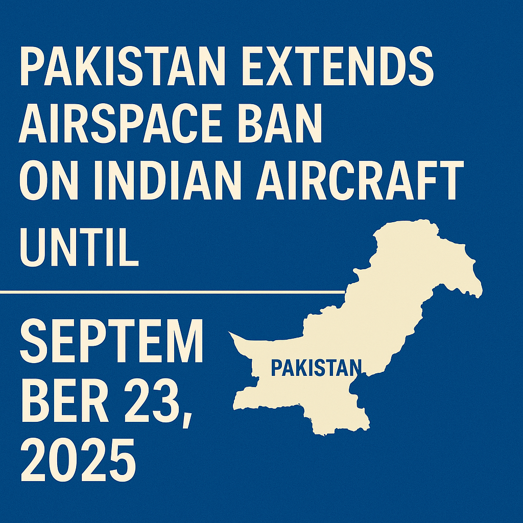 Pakistan airspace ban