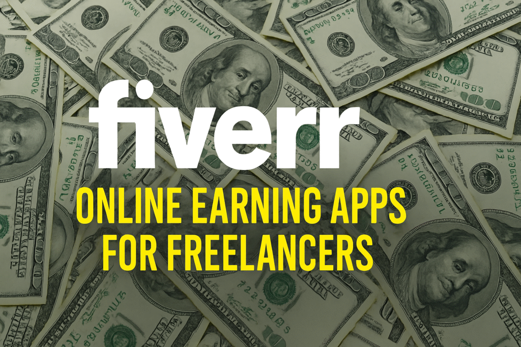 Fiverr – One of the Leading Online Earning Apps for Freelancers