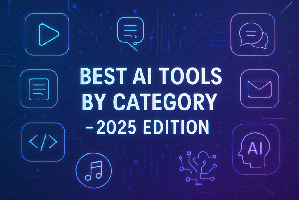 Best AI Tools for Every Task in 2025