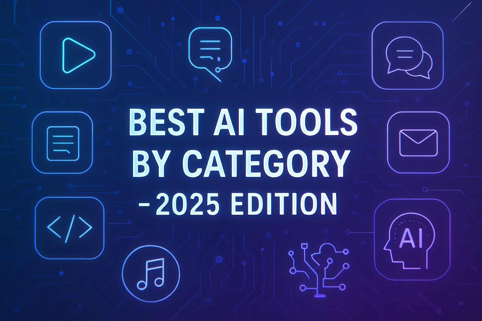  Best AI Tools for Every Task in 2025-Complete Guide