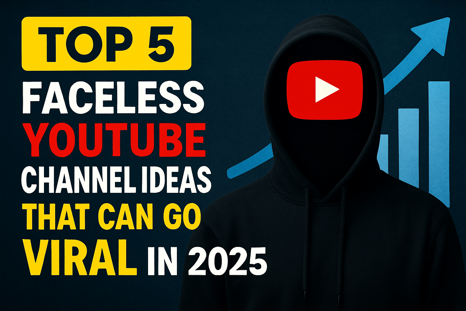 Top 5 Faceless YouTube Channel Ideas That Can Go Viral in 2025