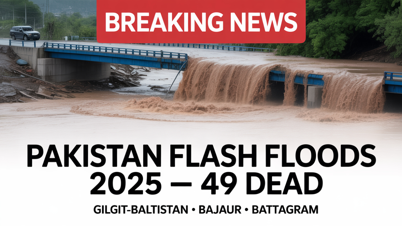 Pakistan Flash Floods 2025: A Deadly Disaster in the North:
