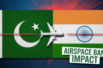 Pakistan Extends Airspace Ban on Indian Aircraft Until September
